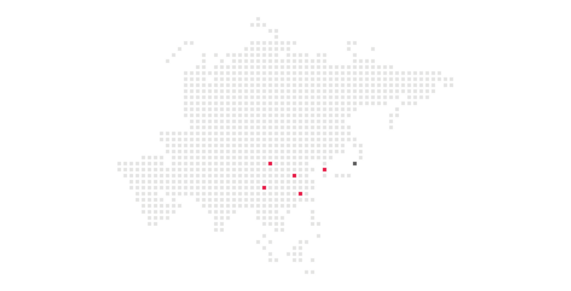 SW International Karte – Asia